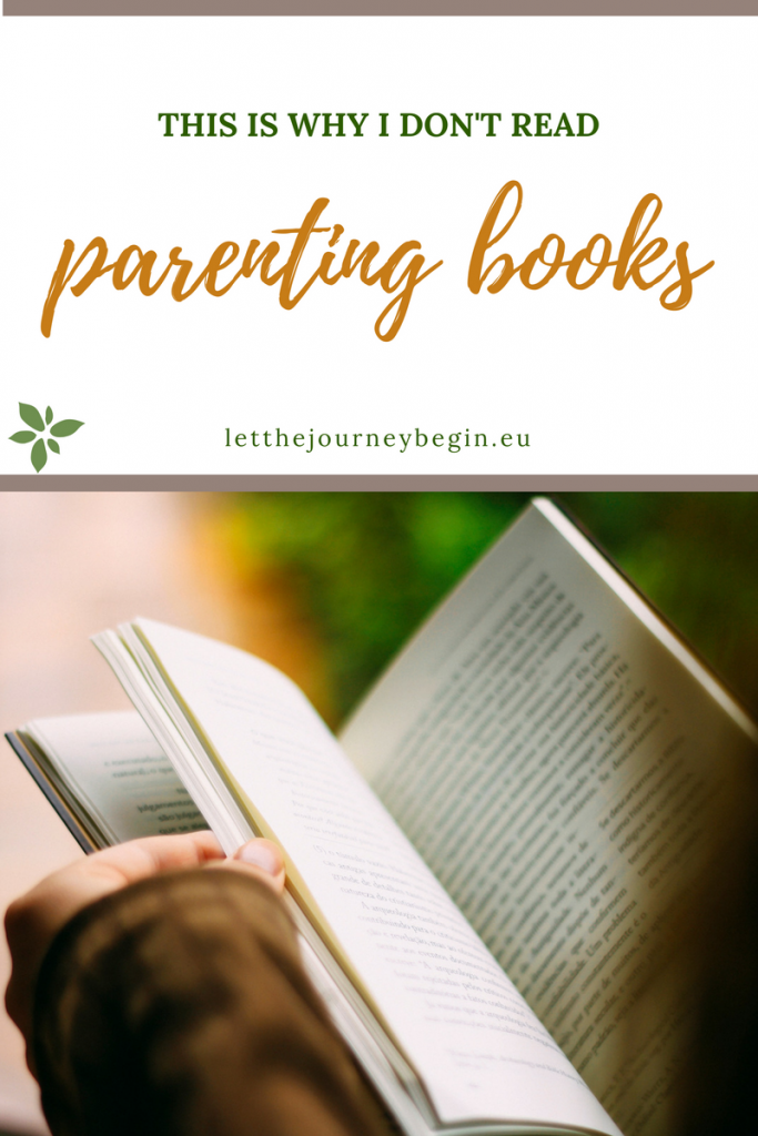 why I don't read parenting books